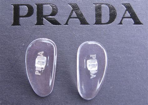 prada glasses with nose pads|prada nose pads replacement.